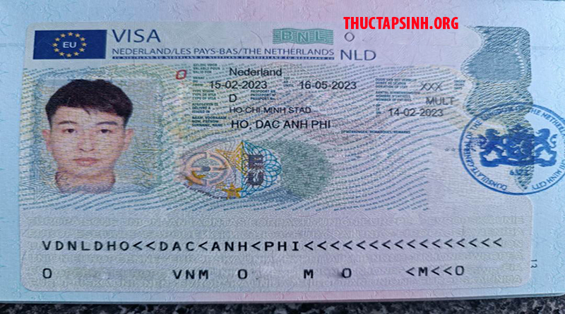 THỰC TẬP SINH HÀ LAN-HỒ ĐẮC ANH PHI