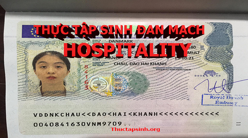 Thực tập sinh Đan Mạch Hospitality Châu Đào Hải Khánh