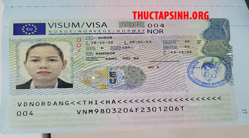 VISA LAO ĐỘNG THỜI VỤ NAUY-ĐẶNG THỊ HÀ