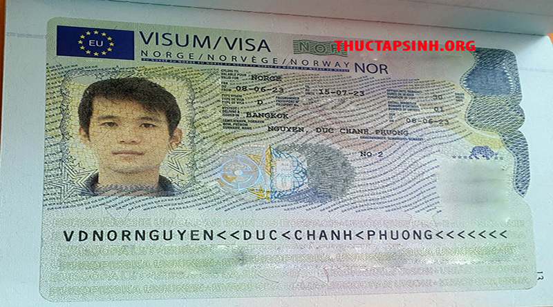 Visa Lao Động Thời Vụ NaUy-NGUYỄN ĐỨC CHÁNH PHƯƠNG