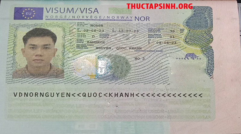 Visa Lao Động Thời Vụ NaUy-NGUYỄN QUỐC KHÁNH