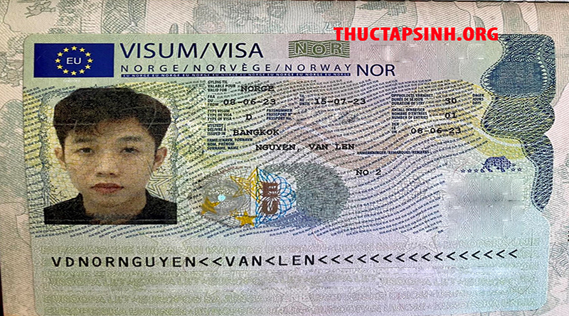 Visa Lao Động Thời Vụ NaUy-NGUYỄN VĂN LÊN