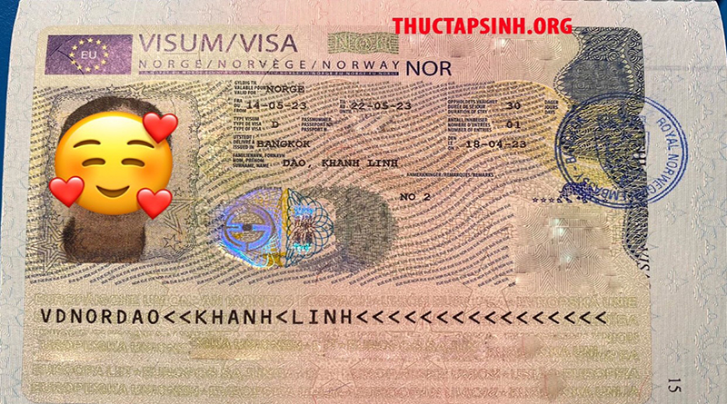 Visa Lao động Thời Vụ NaUy-ĐÀO KHÁNH LINH