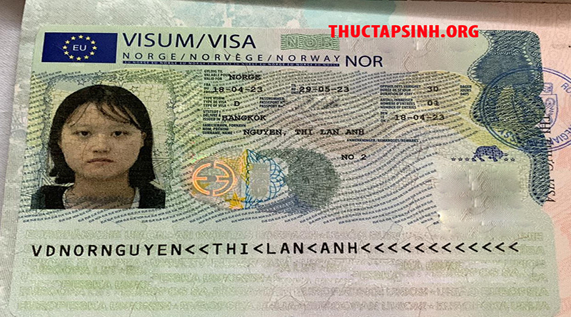 Visa Lao động thời vụ NaUy-NGUYỄN THỊ LAN ANH