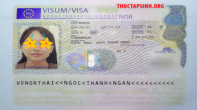 Visa Lao động thời vụ NaUy-THÁI NGỌC THANH NGÂN