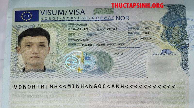 Visa Lao động thời vụ NaUy-Trịnh Minh Ngọc Anh