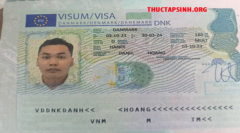 Visa Thực Tập Sinh Denmark-DANH DIEP HOANG